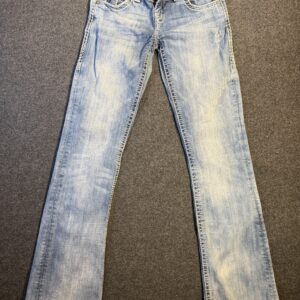 Rock & Roll Cowgirl Low-Rise Jeans 27x34 - Preowned