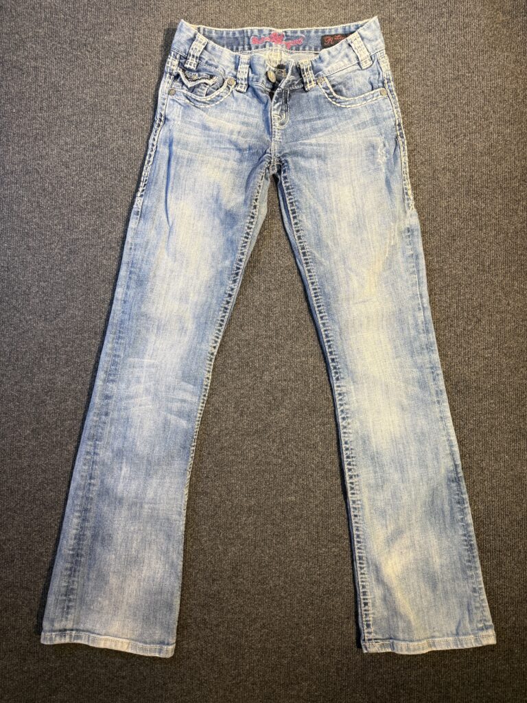 Rock & Roll Cowgirl Low-Rise Jeans 27x34 - Preowned